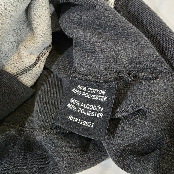 Y2K Usa Rugby Mens Full Zip Hoodie Sweater Size 2XL Embroidered 90S Grunge - Picture 3 of 7